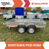 Przyczepa samochodowa lekka przyczepka TEMARED 9 ECO 2612/2 tania DOSTAWA