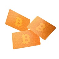 Portfel sprzętowy kryptowalutowy Tangem Bitcoin 3 karty