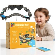 Klocki magnetyczne drogi Connetix 48 el idealne na prezent dla dziecka