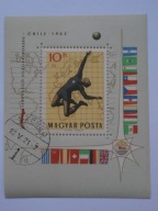 Węgry - MŚ w piłce nożnej - Mi. bl.34 A kasowany