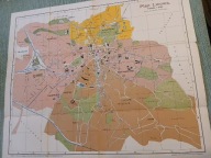 Plan Lwowa MAPA REPRINT STAREGO WYDANIA Z 1908 ROKU /KS.POŁANIECKIEGO