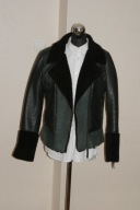 Montgomery Pilotka/ramoneska owczy/ kurtka skóra