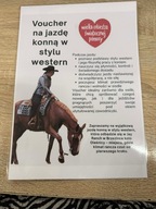 Voucher na jazdę konną w styli western