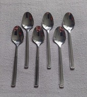 GERLACH ŁYŻECZKA ŁYŻECZKI DO KAWY ESPRESSO MAŁE WZÓR CAVALIER 6 SZTUK NOWE