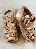 Sandałki sandały Dunnes miedziane złoto r. 21 + GRATIS