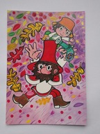 Bajka animacja czeska RUMCAJS - pocztówka - stare wydanie