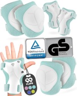 OCHRANIACZE DLA DZIECI NA ŁYŻWY ROLKI ZESTAW NA ŁOKCIE KOLANA RĘCE WYGODNE