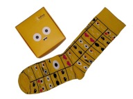 INPOST | KULTOWE SKARPETKI W MINKI | ŻÓŁTE