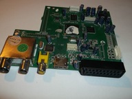 Gniazdo SCART EURO + HDMI + RCA + Antena - płytka