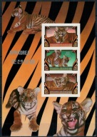 Korea Północna 1982 Znaczki Blok 117B ** zwierzęta tygrys