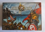 FIRE & AXE A VIKING SAGA, (ANGIELSKA WERSJA), 100% KOMPLET (WIKINGOWIE)