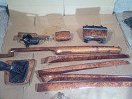 Dekory listwy AUDI A4 B6 B7 QUATTRO DREWNO MANUAL 2 DIN