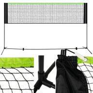 SIATKA DO SIATKÓWKI BADMINTONA TENISA 3W1 REGULOWANA SŁUPKI KOMPLETNA 310CM