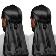 2x Hair Bandana Hijab Durag Sleeping Caps for PIRATE HAT