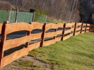 MODRZEW deski na ogrodzenie