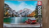 Puzzle Educa 3000 Jezioro Braies jesienią