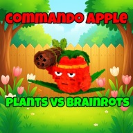 Commando Apple w Plants vs Brainrots