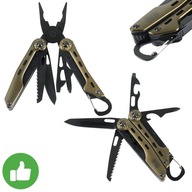 MULTITOOL M-TAC TYPE 5 9w1 NARZĘDZIE WIELOFUNKCYJNE STAL 402 KABURA