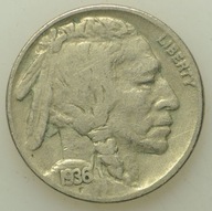 USA - 5 centów 1936 Buffalo Nickel #3
