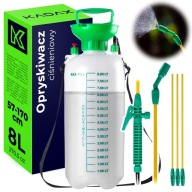 OPRYSKIWACZ CIŚNIENIOWY RĘCZNY OGRODOWY 8L REGULOWANA DYSZA LANCA 160CM