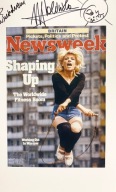 DOROTA STALIŃSKA -AUTOGRAF !! fitness, Newsweek