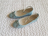 Graceland błękitne baleriny nowe roz 33