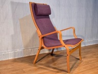 Duński fotel, 'F. Ostergaard', Design, Lata 70. XX W (164)