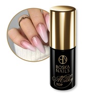 BOSKA NAILS TOP HYBRYDOWY MILKY MLECZNY DO PAZNOKCI BABYBOOMER OMBRE FRENCH
