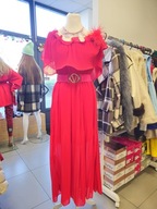 Czerwona sukienka Plus Size Italy hiszpanka !!!