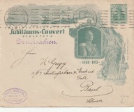 N131 KOPERTA JUBILEUSZ 25 LAT PANOWANIA CESARZ WILHELM CESARSTWO NIEMCY
