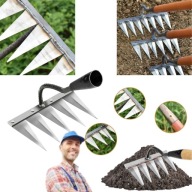 GRABIE METALOWE OGRODOWE DO CHWASTÓW ODCHWASZCZANIA PIELENIA MOCNE