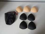 7 szt wkładki push-up do biustonoszy
