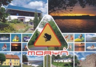 MORYŃ - RESTAURACJA SAVANA - JEZIORO MORZYCKO - RATUSZ - MURY OBRONNE