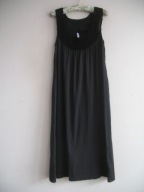 ASOS SWIM PLAŻOWA CZARNA Z SZYDEŁKOWĄ GÓRĄ 38