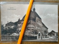 Gubin nieistniejący budynek szkoły im. Paul von Hindenburg jak Jelenia Góra