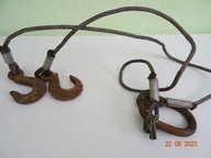 stare zawiesie linowe podwójne haki AZ-063T