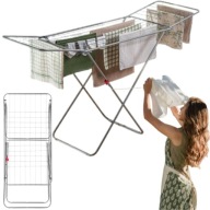 SUSZARKA NA PRANIE DO DOMU NA TARAS STABILNA DO BRAŃ BIELIZNY SKŁADANA DUŻA