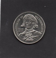10000 zł. 1992r. Władysław III Warneńczyk.