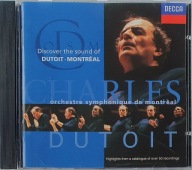 Discover The Sound of Dutoit Charles Dutoit Montreal EX Germany CD Irl