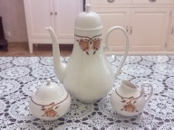 Piękny garnitur kawowy Rosenthal Romanze dzbanek mlecznik cukiernica