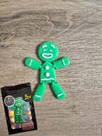 Figurka Pierniczek Zielony 3d - Druk3d fidget mixGadzet