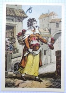 NORBLIN J.P. - KOBIETA SPRZEDAJACA POZIOMKI-1817 r. Pocztówka lata 60-te.