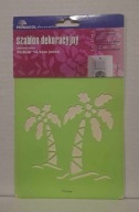 Szablon dekoracyjny Primacol palmy 20,5x14,5 cm