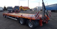 MAX Trailer 4 osiowa przyczepa, najazdy hydrauliczne dwuczesciowe
