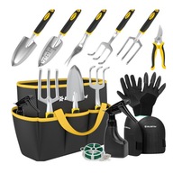 Zestaw narzędzi ogrodniczych 11w1 + torba wodoodporna | Stal nierdzewna