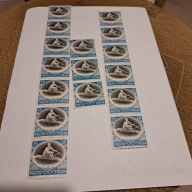 1957 Fi 845 Olimpiada w Melbourne -paski czyste **