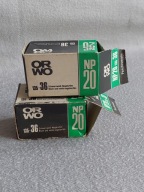 STARY FILM KLISZA FOTOGRAFICZNA ORWO NP20 PANCHROMATIC FILM NOWY LATA 90