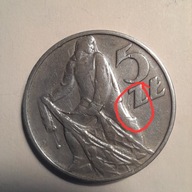 5 zł 1974 -Rybak z "trawką "i PIĘKNA .