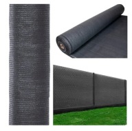 Siatka cieniująca antracytowa 1,5 × 50 m prywatność i komfort w ogrodzie!