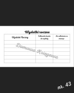 wyzwanie oszczędnościowe wydatki roczne *wielorazowe*